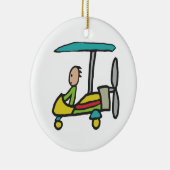 Microlamp Keramisch Ornament (Rechts)