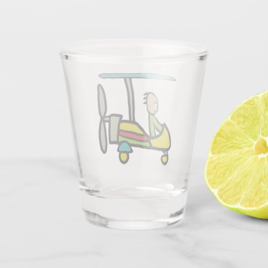 Microlamp Shot Glas (Achterkant)
