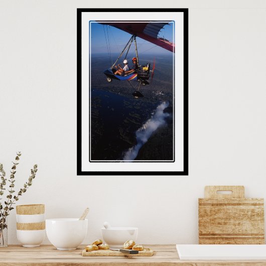 microlicht boven Victoria Herfsten 2 Poster (Keuken)