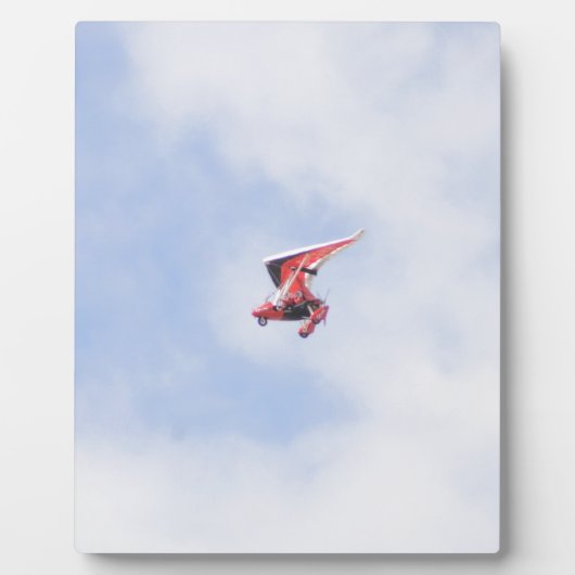 Microlight vliegtuig fotoplaat (Voorkant)