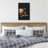 Micromanethiques Miniature Micro Sculptures Canvas Afdruk (Insitu (Slaapkamer))