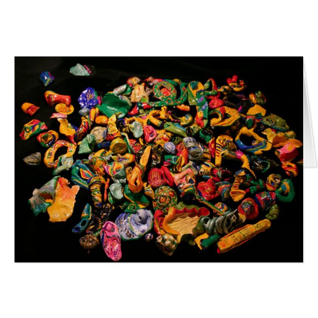 Micromanethiques Miniatuur Micro Sculptuur Kaart (Voorkant Horizontaal)