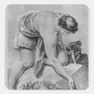 Micromega's halen het schip vakkundig op vierkante sticker