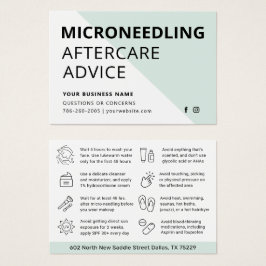 Microneedling Collageen Inductie Nazorg Kaart