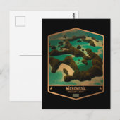 Micronesia Briefkaart (Voorkant / Achterkant)