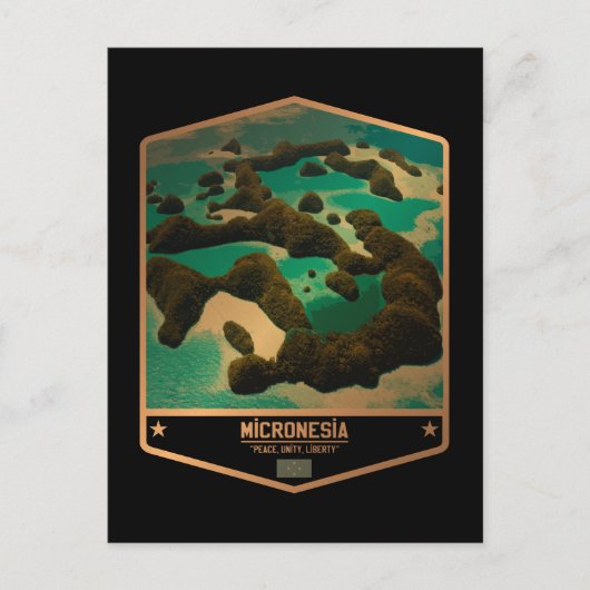 Micronesia Briefkaart (Voorkant)