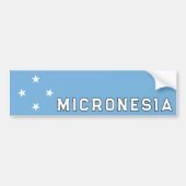 Micronesia Bumpersticker (Voorkant)