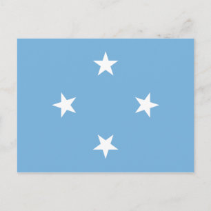 Micronesia Flag Briefkaart