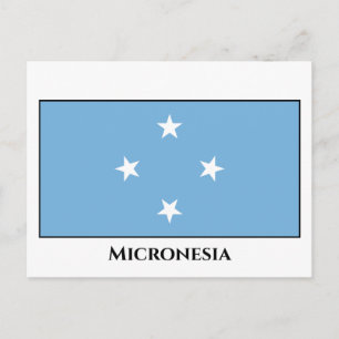 Micronesia Flag Briefkaart