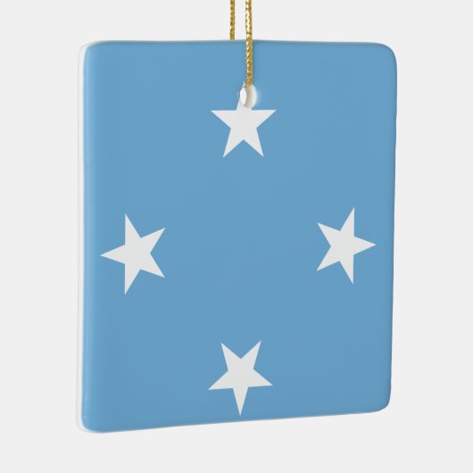 Micronesia Flag Keramisch Ornament (Rechts)
