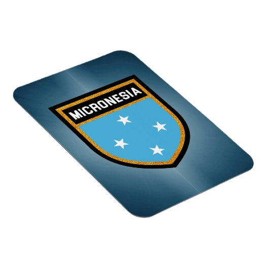 Micronesia Flag Magneet (Rechterzijde)