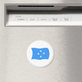 Micronesia Flag Magnet (Insitu (Vaatwasser))