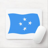 Micronesia Flag Mousepad Muismat (Met muis)
