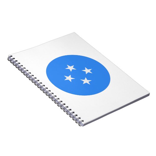 Micronesia Flag Notitieboek (Rechterzijde)