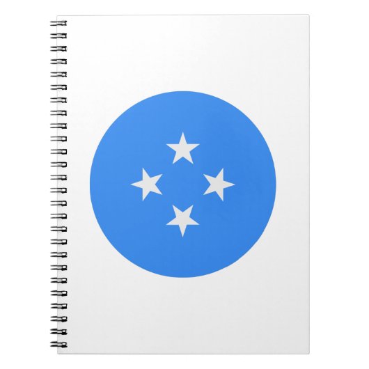 Micronesia Flag Notitieboek (Voorkant)