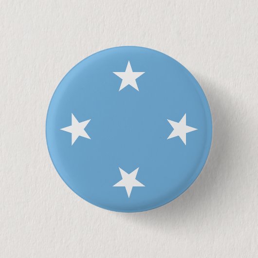 Micronesia Flag Ronde Button 3,2 Cm (Voorkant)