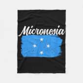 Micronesia fleece deken (Voorkant)