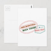 Micronesia is er geweest dat briefkaart (Voorkant / Achterkant)