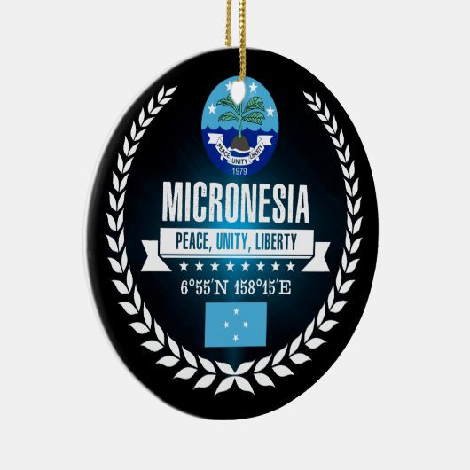 Micronesia Keramisch Ornament (Rechts)