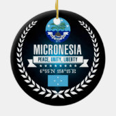 Micronesia Keramisch Ornament (Achterkant)