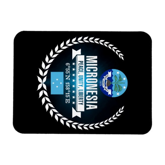 Micronesia Magneet (Horizontaal)