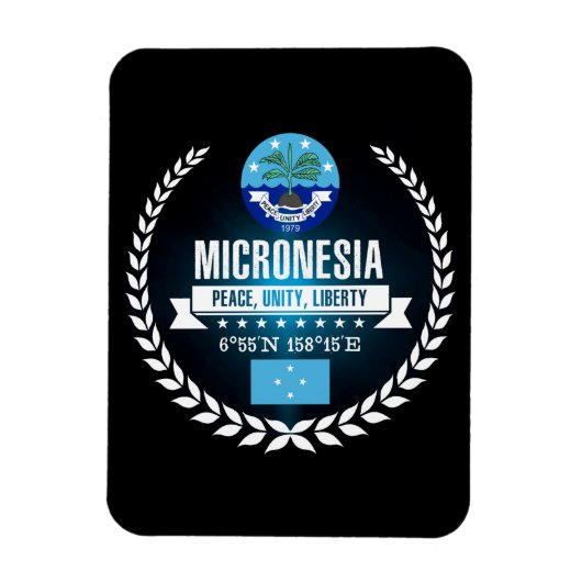Micronesia Magneet (Verticaal)