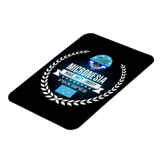 Micronesia Magneet (Linkerzijde)