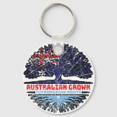 Micronesia Micronesian Australian Australia Tree Sleutelhanger (Achterkant)