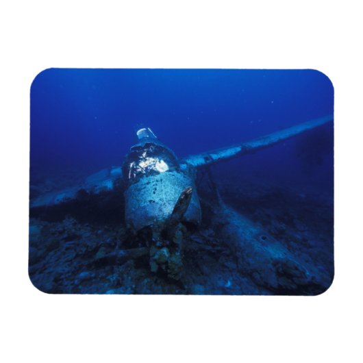 Micronesia, Palau, werelderfgoedgebied. WWII Magneet (Horizontaal)