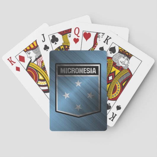 Micronesia Pokerkaarten (Achterkant)