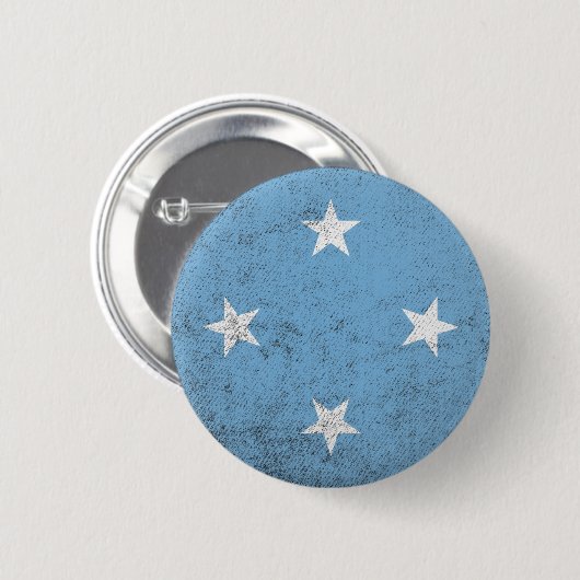 Micronesia Ronde Button 5,7 Cm (Voorkant /achterkant)