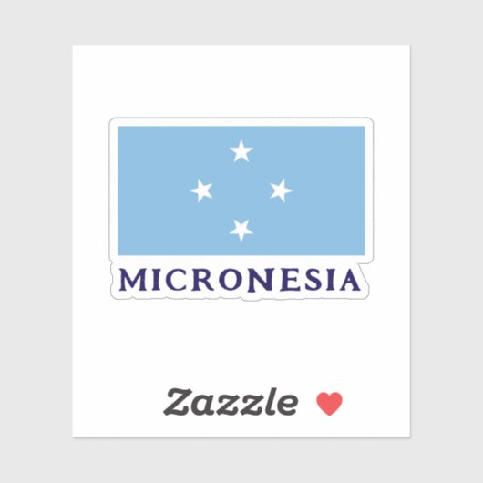 Micronesia Sticker (Vel)