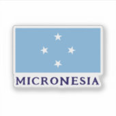 Micronesia Sticker (Voorkant)