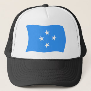 Micronesia Vlag Hoed Trucker Pet