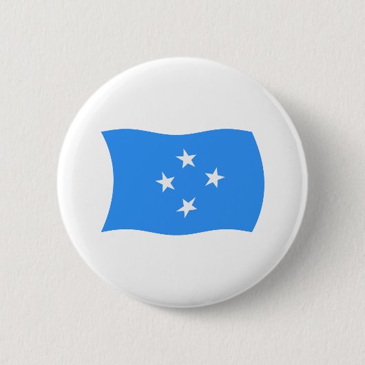 Micronesia Vlag Knop Ronde Button 5,7 Cm (Voorkant)