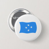Micronesia Vlag Knop Ronde Button 5,7 Cm (Voorkant /achterkant)