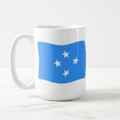 Micronesia Vlag Mokka Koffiemok (Links)