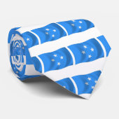 Micronesia Vlag Stropdas (Opgerold)