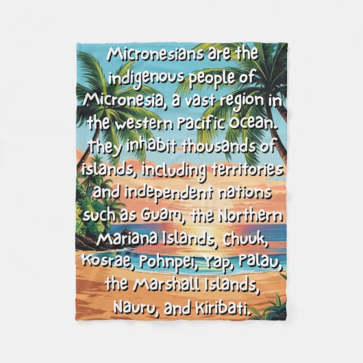 Micronesië Wij zijn een deken (Voorkant)