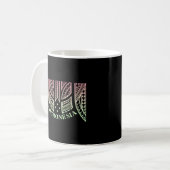 Micronesische Chuuk Yap Kosrae en Pohnpei Koffiemok (Voorkant links)