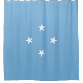 Micronesische vlag (Federale Staten van Micronesia Douchegordijn