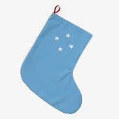 Micronesische vlag (Federale Staten van Micronesia Grote Kerstsok (Voorkant (Hangend))