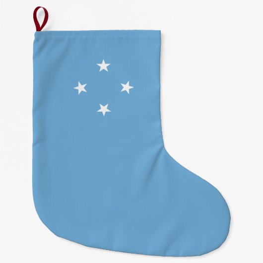 Micronesische vlag (Federale Staten van Micronesia Grote Kerstsok (Voorkant)