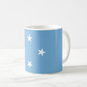 Micronesische vlag (Federale Staten van Micronesia Koffiemok (Voorkant rechts)