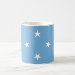 Micronesische vlag (Federale Staten van Micronesia Koffiemok