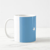Micronesische vlag (Federale Staten van Micronesia Koffiemok (Links)