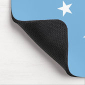 Micronesische vlag (Federale Staten van Micronesia Muismat (Hoek)