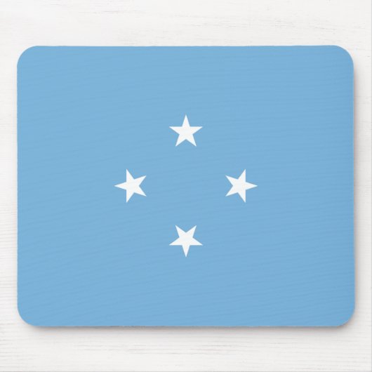 Micronesische vlag (Federale Staten van Micronesia Muismat (Voorkant)