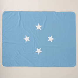 Micronesische vlag (Federale Staten van Micronesia Sherpa Deken