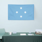 Micronesische vlag (Federale Staten van Micronesia Spandoek (Beurs)